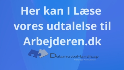 Udtaler fra DelamotteHandicap